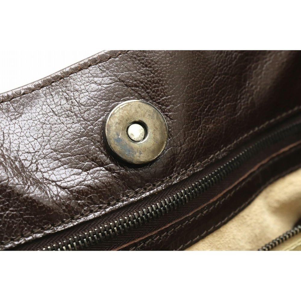Bottega Veneta Handbag Leather Brown Intrecciato - Picture 8 of 9